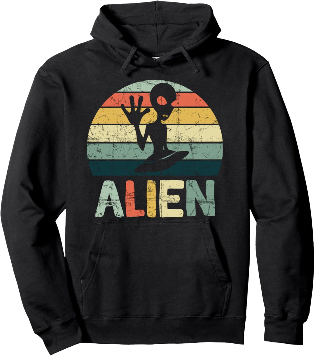 Ausserirdische Alien UFO Ausserirdische Sci-Fi neu Geschenk Pullover Hoodie