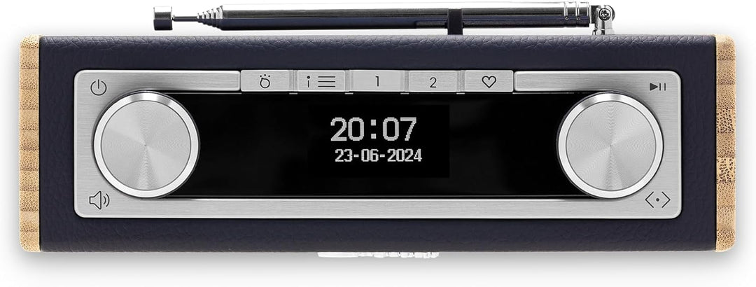 Rambler UNO Tragbares Radio Dab+/FM/Bluetooth, Marineblau