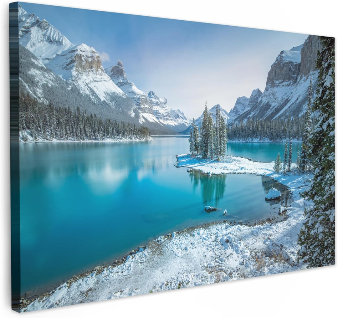 MuchoWow© Leinwandbild Gross 120x80 cm XXL Dekoration Wohnzimmer Bilder Aufhängen Wall Decoration Li