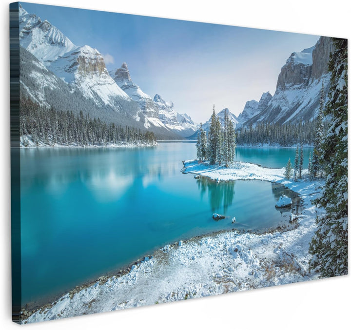 MuchoWow© Leinwandbild Gross 120x80 cm XXL Dekoration Wohnzimmer Bilder Aufhängen Wall Decoration Li
