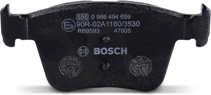 Bosch BP1504 Bremsbeläge - Hinterachse - ECE-R90 Zertifizierung - vier Bremsbeläge pro Set Einzigart