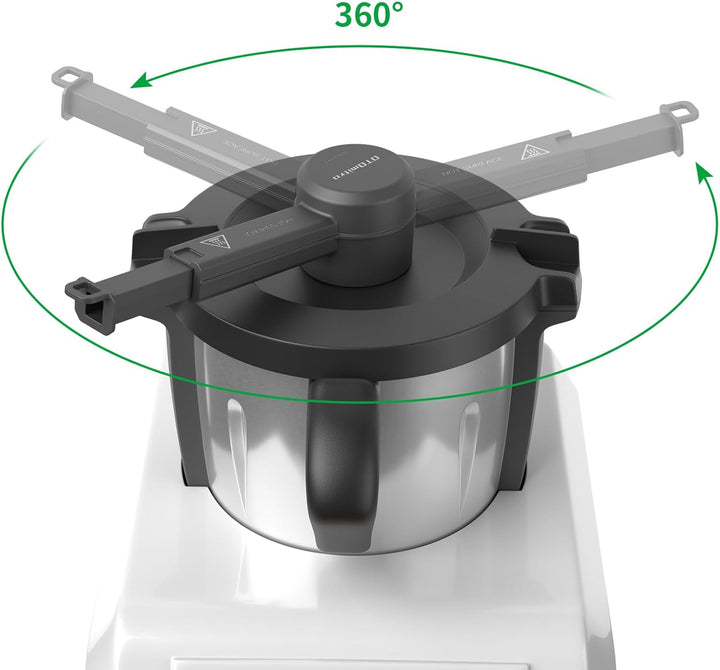 Dampfumleiter für Monsieur Cuisine Connect und Smart, Dampfableiter für Küchen Hängeschränke Schutz,