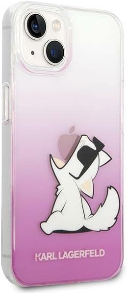 Karl Lagerfeld KLHCP14MCFNRCPI hülle für iPhone 14 Plus 6,7" hardcase rosa/pink Choupette Fun