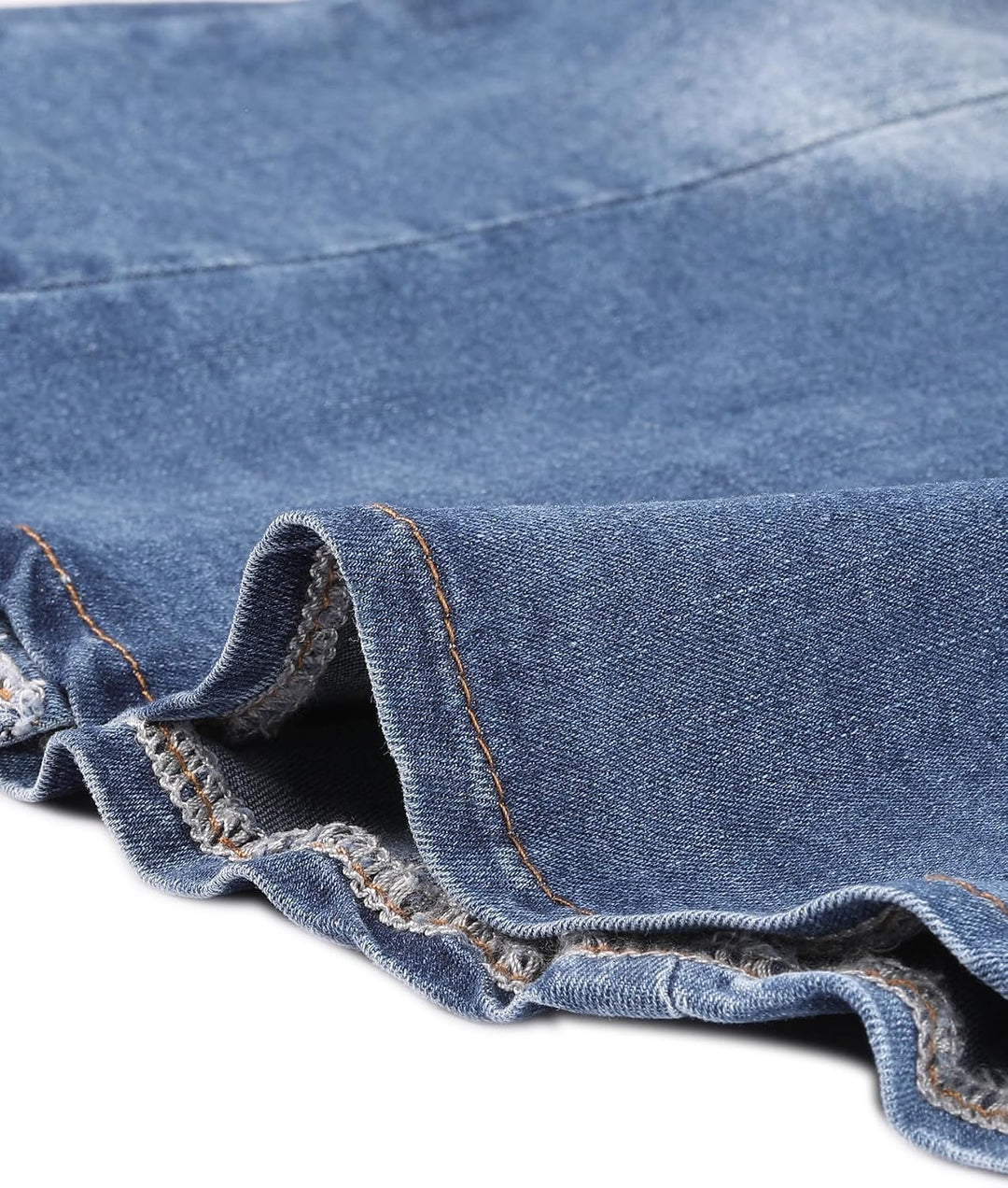 Allegra K Damen Kurzarm Jeansjacke kurze Jacke Sommer Knöpfen Stretch Denim Crop Westen Weste L Jean