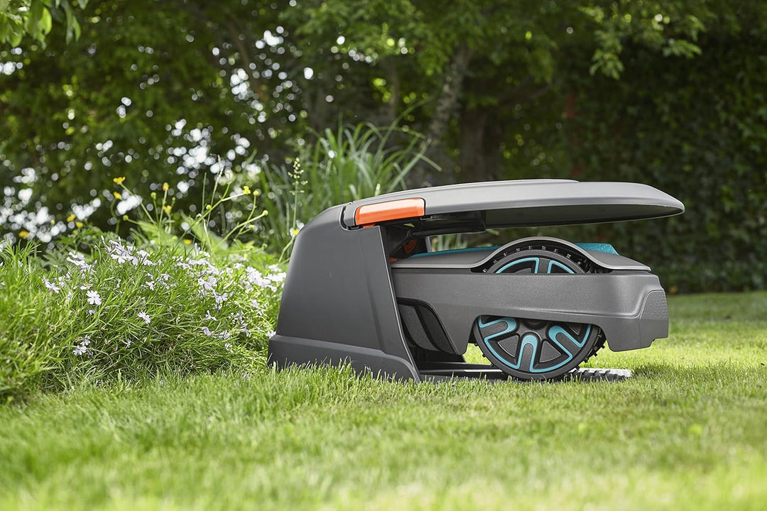 Gardena Garage für Mähroboter: Unterstellmöglichkeit für Rasenroboter, Schutz vor Sonneneinstrahlung