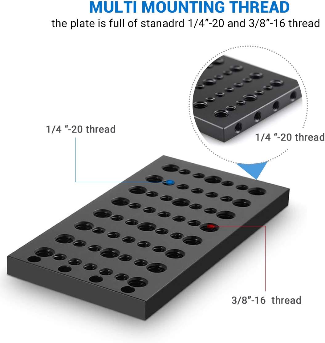 SMALLRIG Multifunktional Kühle Käseplatte, Kamera Befestigungsplatte - 1092