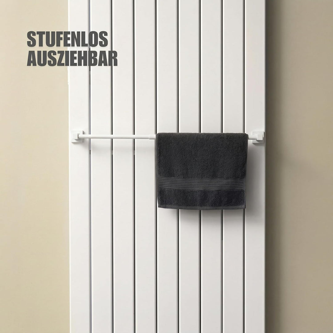 Handtuchhalter Heizkörper - ausziehbar - Handtuchhalter Magnetisch - Badheizkörper Handtuchhalter au
