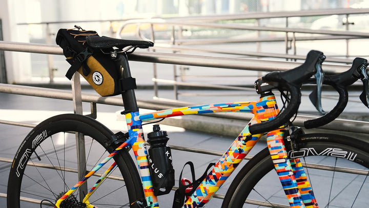Fahrrad-Satteltasche mit grossem Fassungsvermögen von 5,8 l, wasserdicht, ultraleicht, MTB, Gravel S