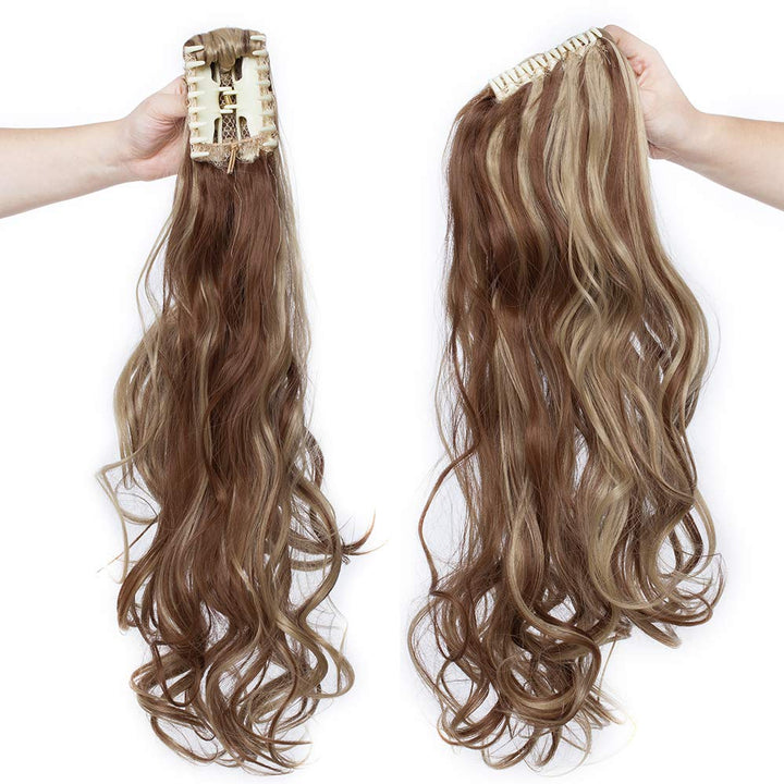 SEGO Ponytail Extension Pferdeschwanz Haarteil Haarverlängerung Zopf mit Butterfly-Klammer Hair Piec