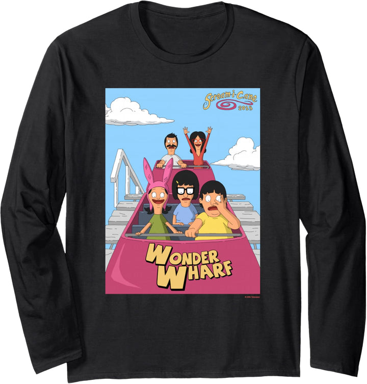 The Bob’s Burgers Movie Wonder Wharf Roller Coaster Langarmshirt