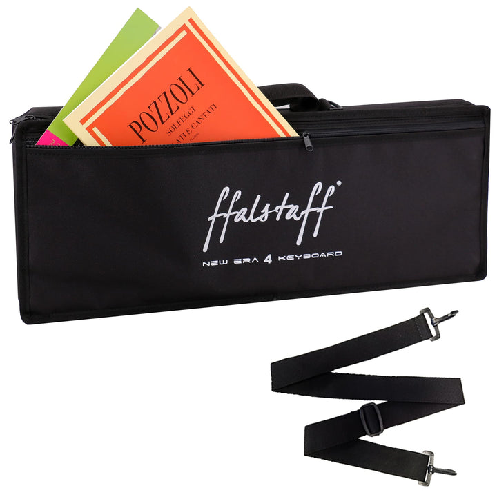 ffalstaff Halbstarre Tasche 65 x 23 x 7 cm mit Polsterung 10 mm, empfohlen für Keyboard CASIO SA50/5