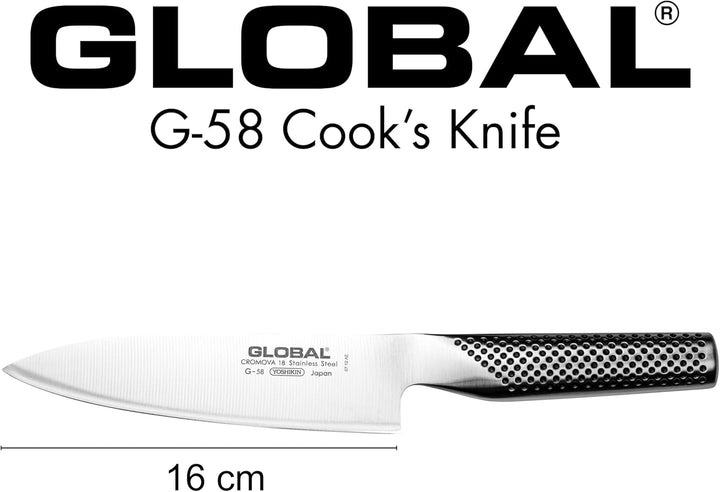 Global G-58 Kochmesser, 16 cm