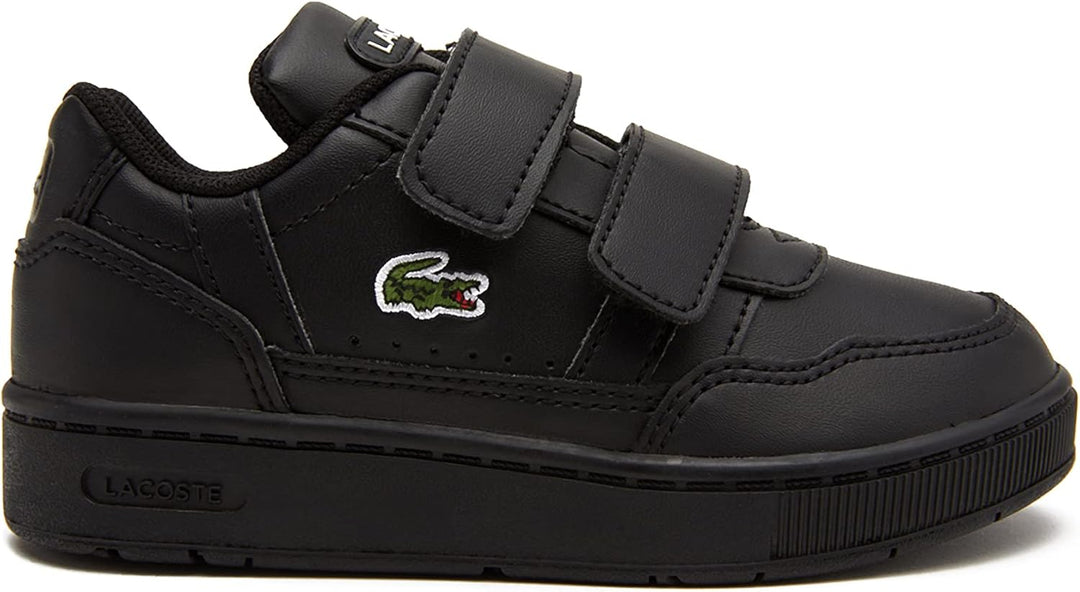 Lacoste Baby Sneaker T-Clip 222 1 Sui, Kleinkinder Halbschuhe,Wechselfussbett 21 EU Blk, 21 EU Blk