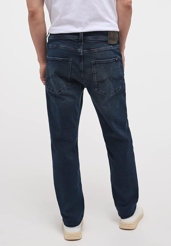 MUSTANG Herren Jeans Hose Style Orlando Slim 28W / 30L Blau, 28W / 30L Blau