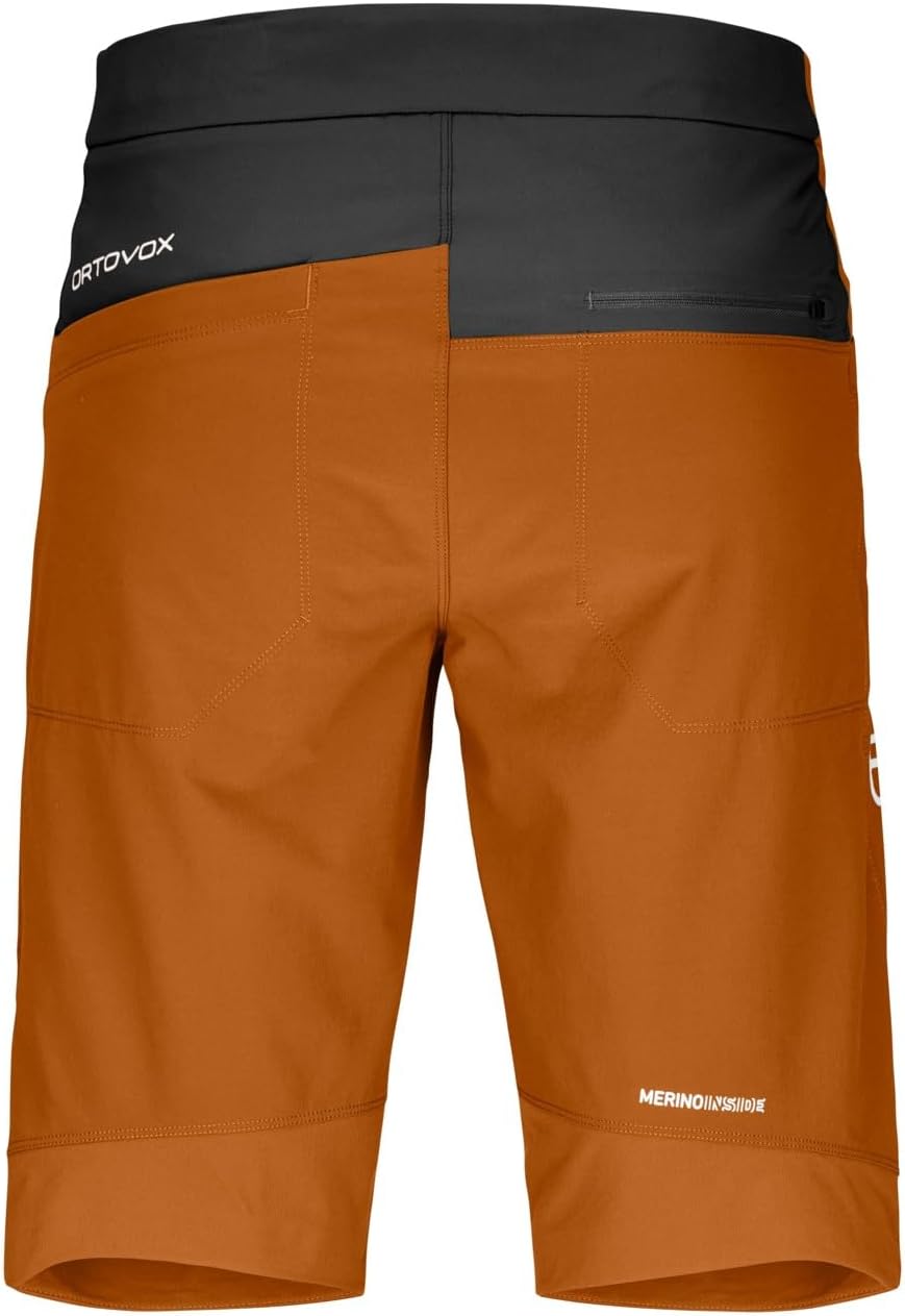 Ortovox Men's Pala Shorts M Shorts L Bristle Brown, L Bristle Brown