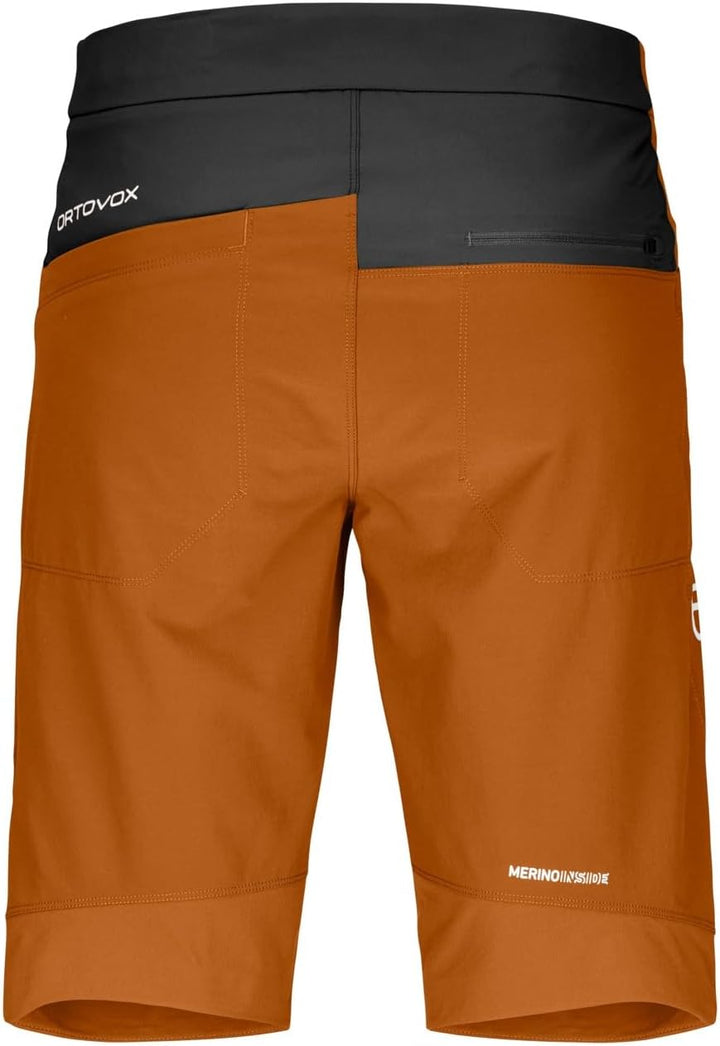 Ortovox Men's Pala Shorts M Shorts L Bristle Brown, L Bristle Brown