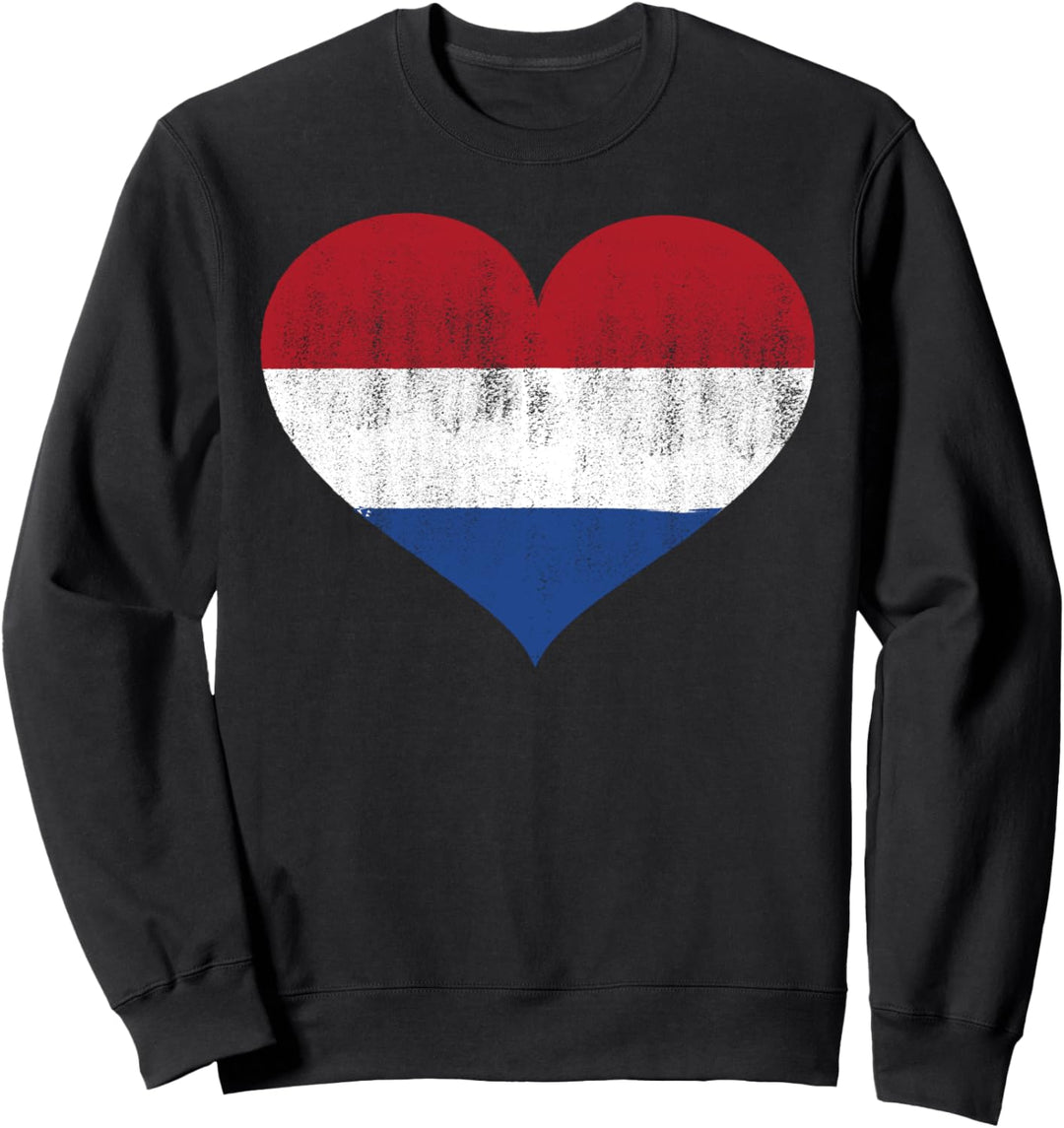 Niederlande Liebe Nederland Holland Flaggen Sweatshirt