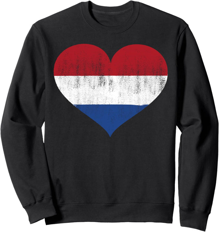 Niederlande Liebe Nederland Holland Flaggen Sweatshirt