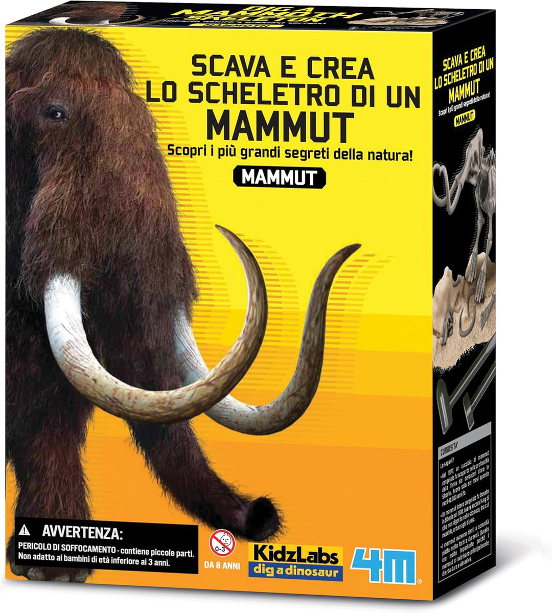 4M Kidz Labs Dig a Mammoth Skeleton