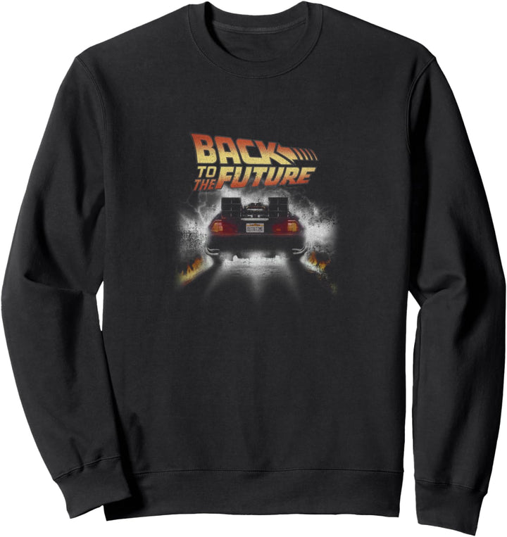 Back To The Future Delorean Fade Sweatshirt