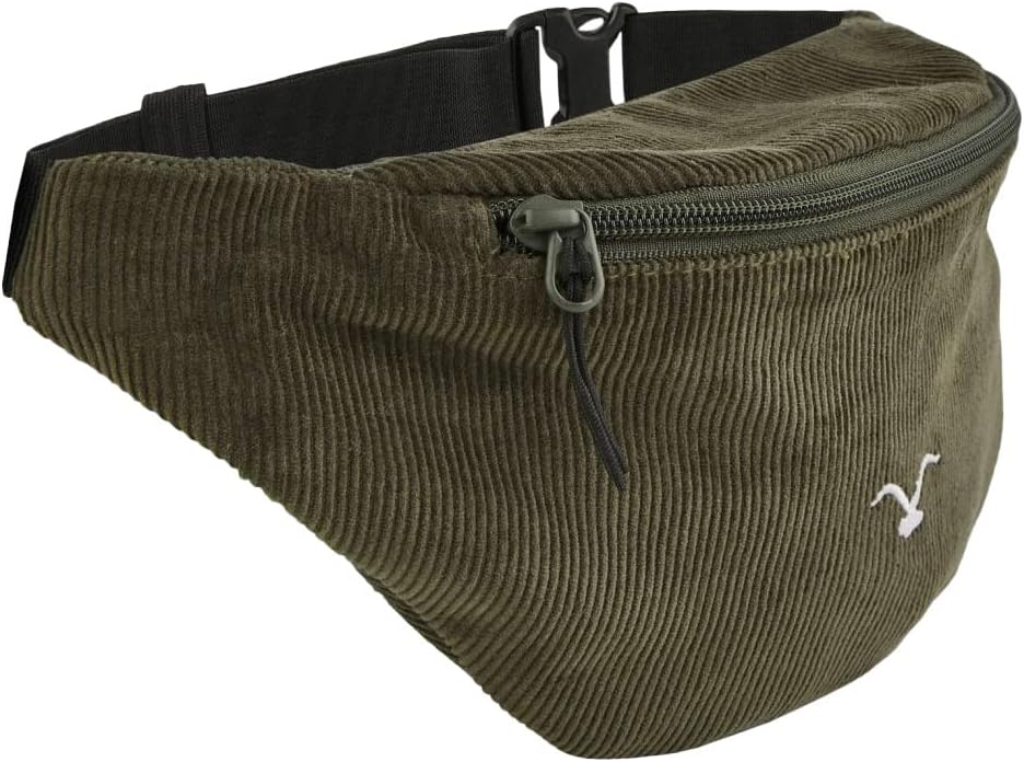 Cleptomanicx Hipbag Healer Cord (Burnt Olive), Burnt Olive