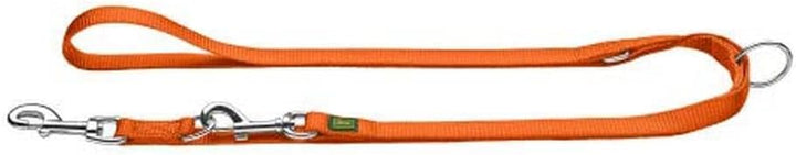 HUNTER Verstellbare Hundeführleine, Farbe: petrol, 3-fach verstellbar, robustes Nylon, pflegeleicht,
