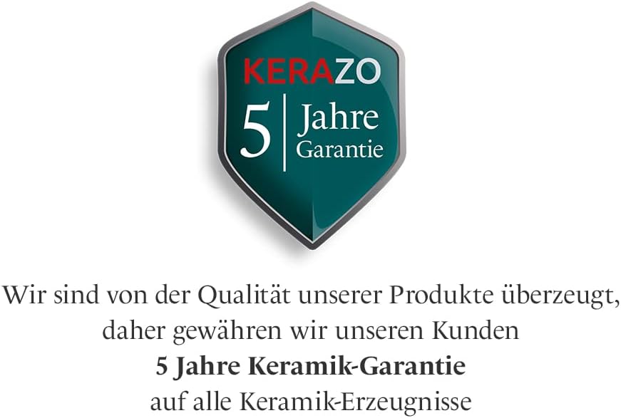 Original K&K Gärtopf 5,0 Liter - Form II - inkl. Beschwerungsstein und Deckel