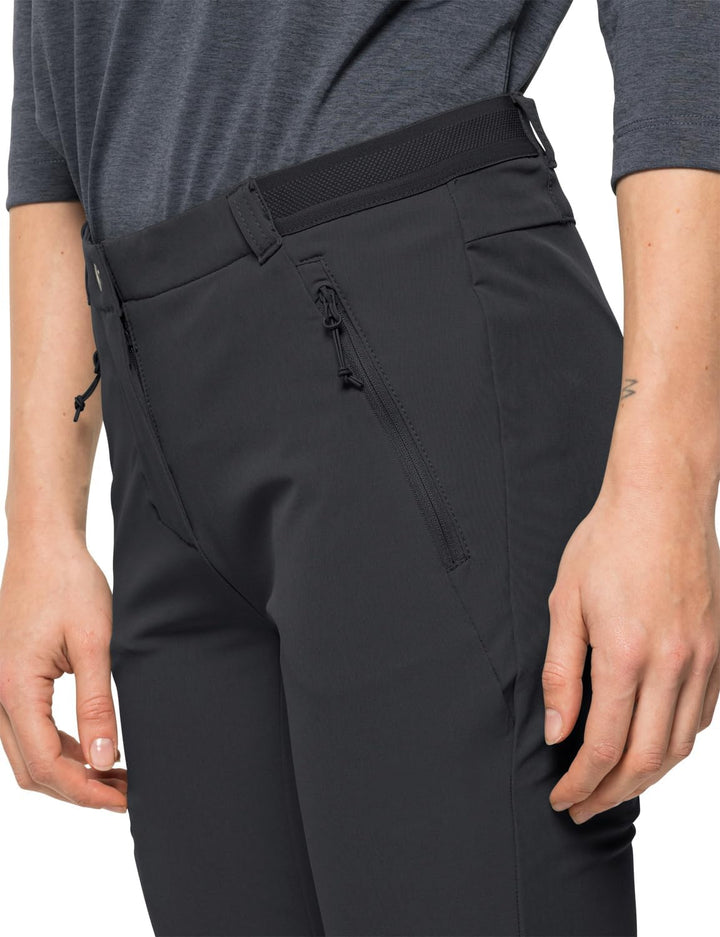 Jack Wolfskin GEIGELSTEIN Pants W 34 Schwarz, 34 Schwarz