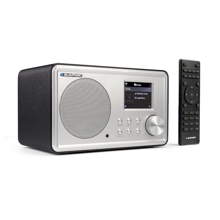 Blaupunkt IR 20 Internetradio, Digital Radio, Farbdisplay, Aux In, Wecker, schwarz Internet Radio 20
