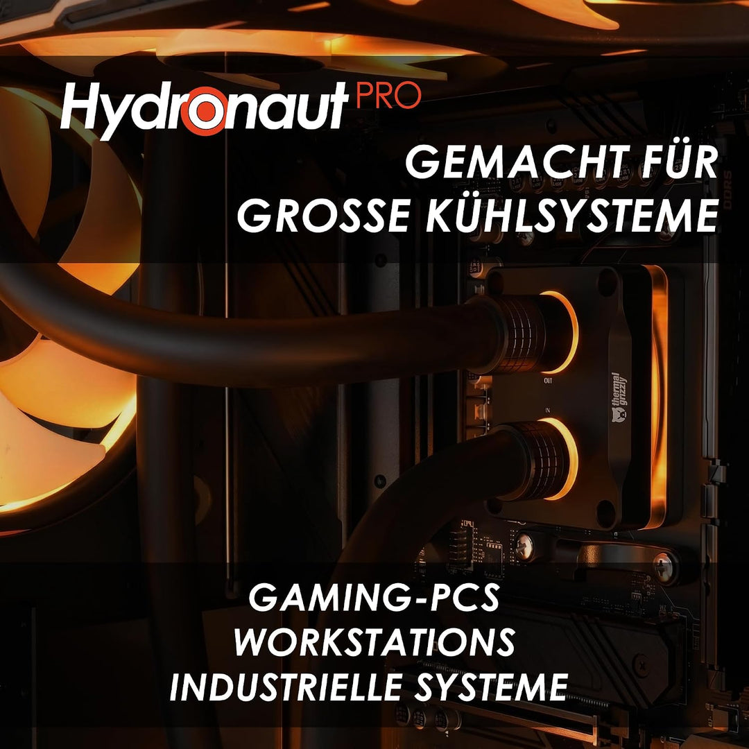 Thermal Grizzly Hydronaut Pro - 6g Wärmeleitpaste - silikonfrei, herausragende Wärmeleitfähigkeit un