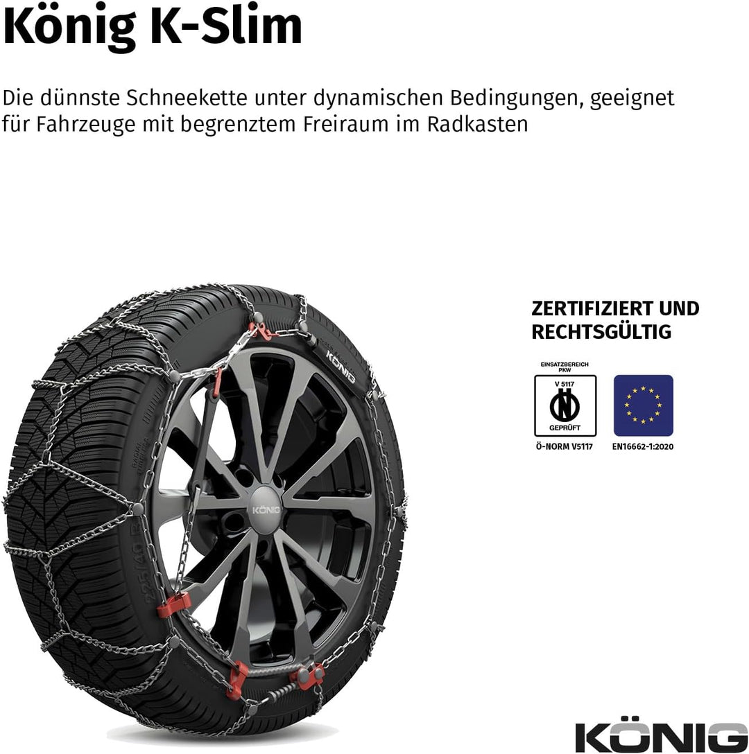 KÖNIG K-Slim 103 - Schneeketten 2004025103, 2004025103