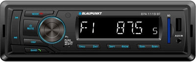 Blaupunkt BPA1119BT Autoradio, 1 DIN, Bluetooth, USB, Schwarz & JVC CS-J420X 10 cm 2-Wege-Koaxial-La