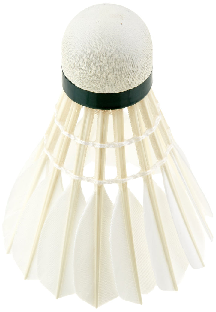 YONEX Shuttlecock AeroSensa-50 Gänsefedern, 1 Dutzend weiss 12 Pack