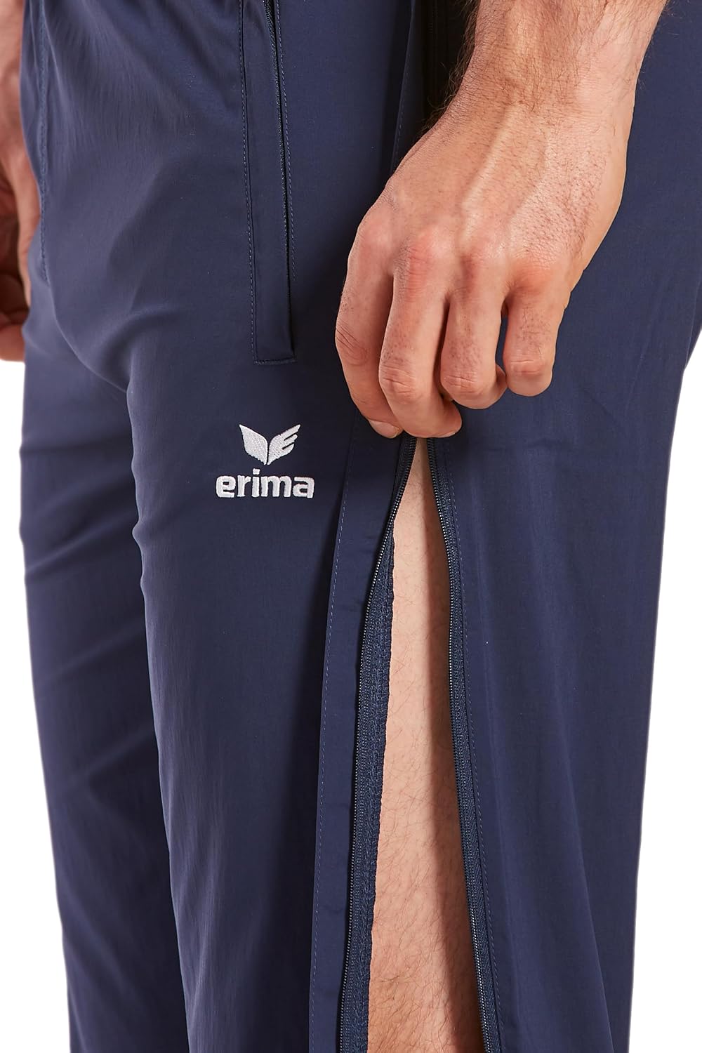 Erima Herren durchgehendem RV Hose, New Navy