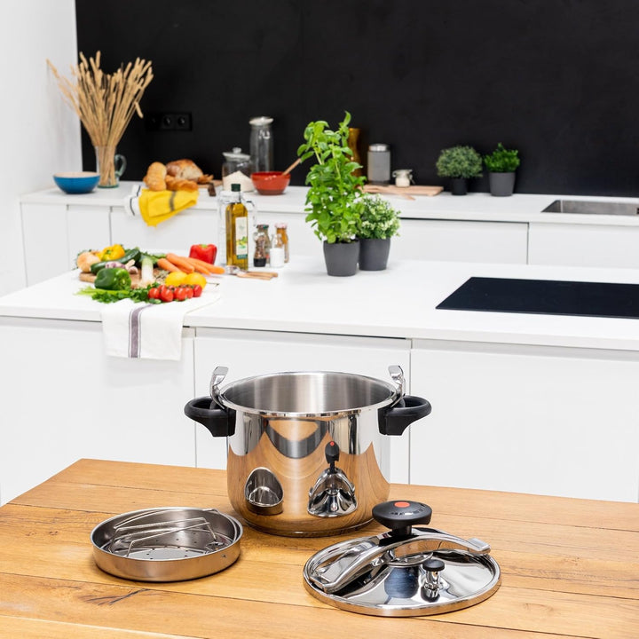 KITCHEN MOVE Schnellkochtopf mit Bügel Ø22cm 6L Classique