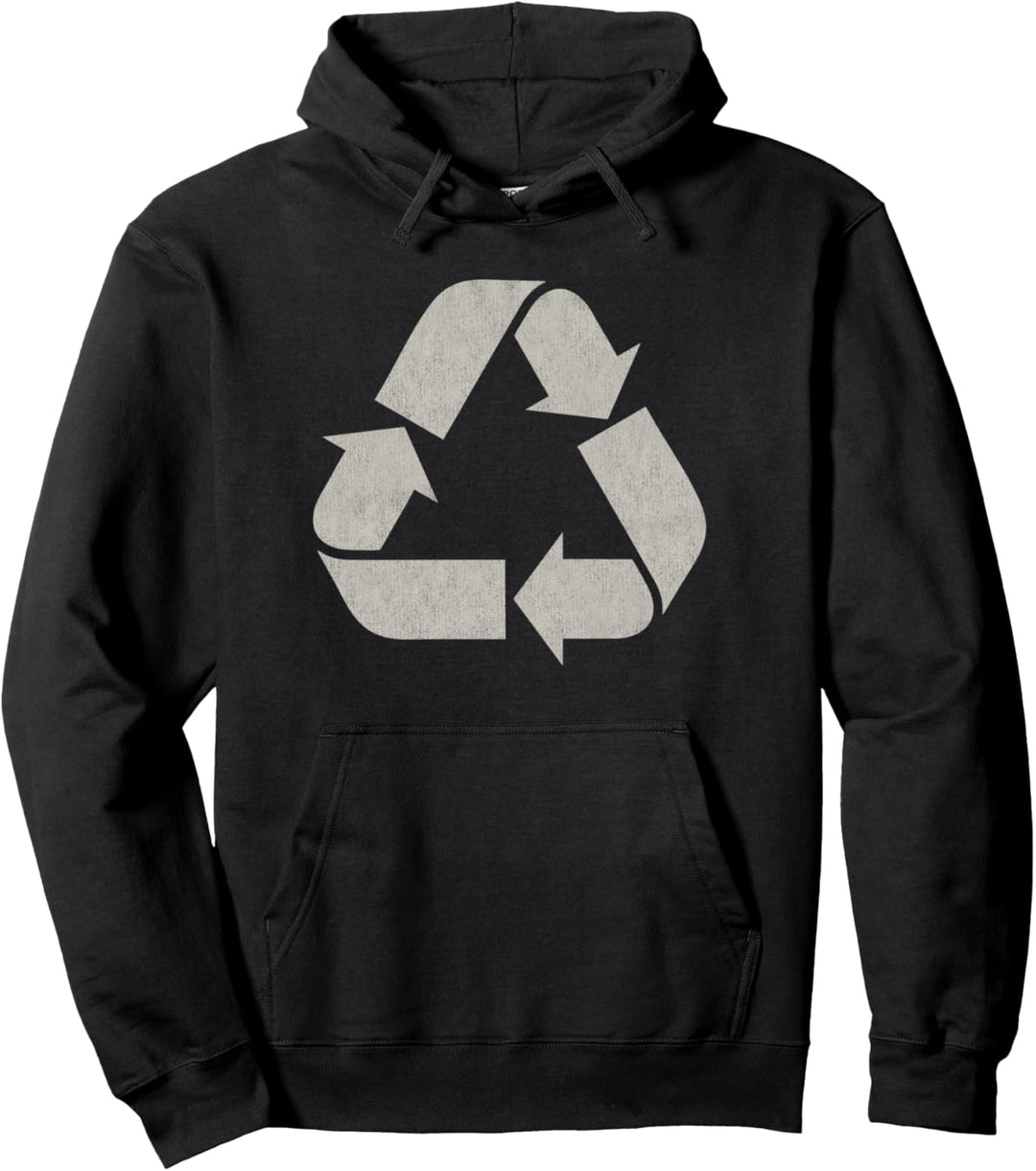 Trendy Recycle Sign Pullover Hoodie