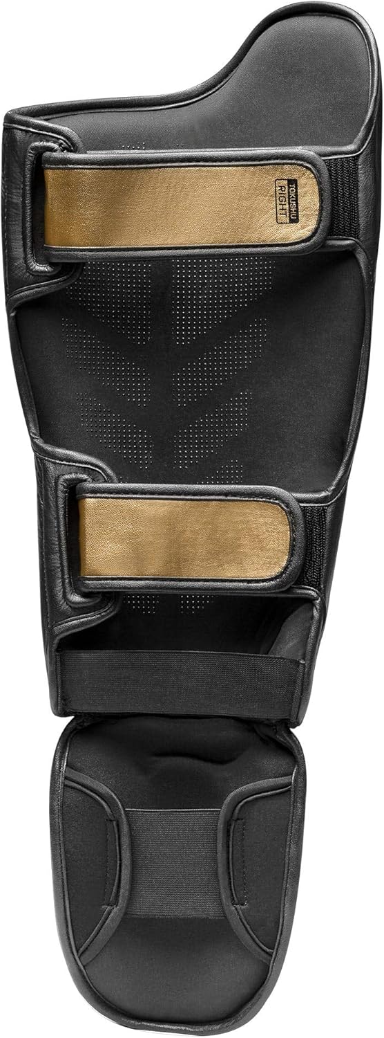 Hayabusa T3 Schienbeinschoner S Schwarz/Gold, S Schwarz/Gold