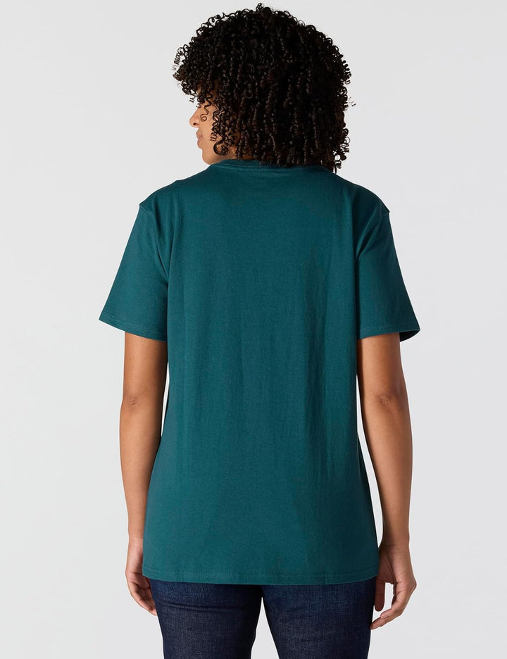 Carhartt Bekleidung Logo T-Shirt grün XS Greenstone, XS Greenstone