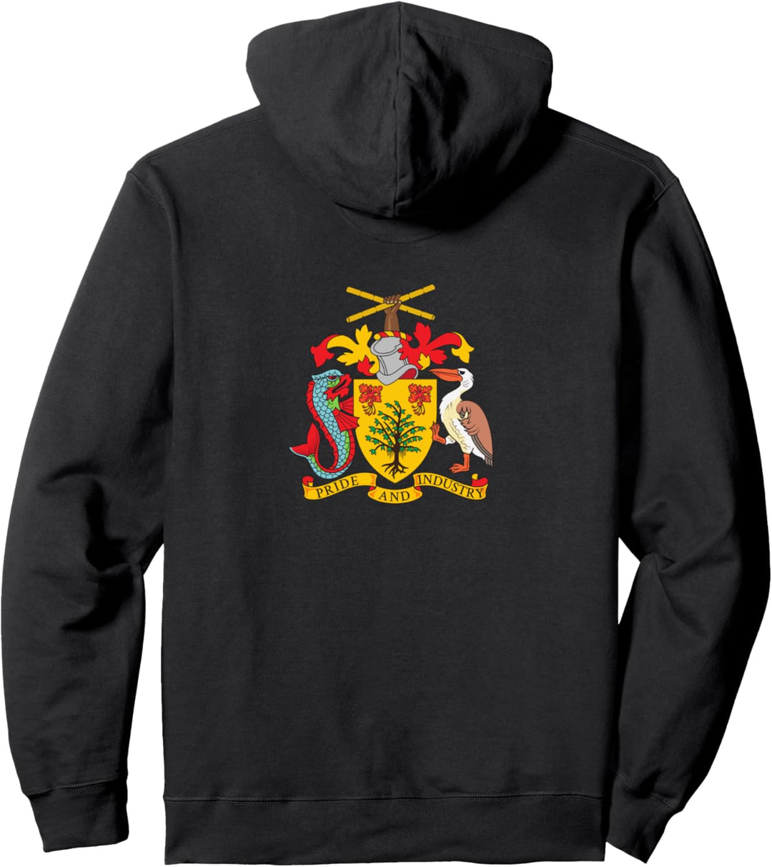 Coat of arms of Barbados Pullover Hoodie