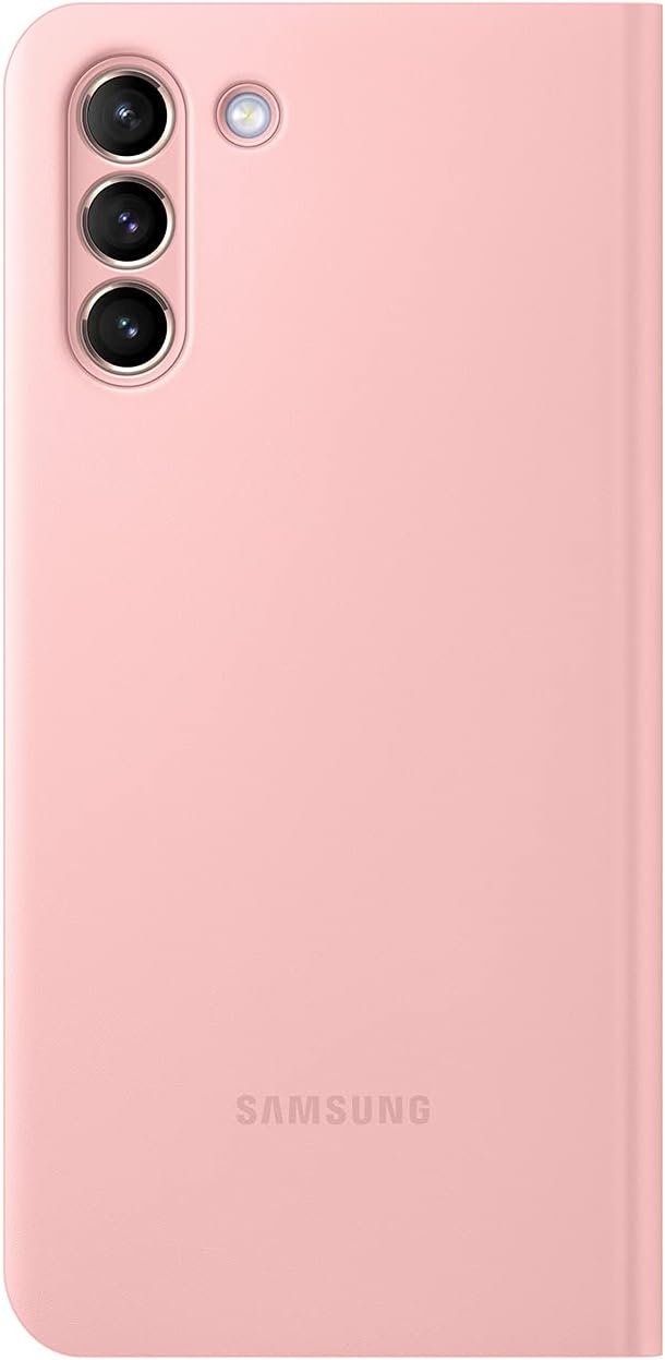 Samsung LED View Smartphone Cover EF-NG996 für Galaxy S21+ 5G Handy-Hülle, LED-Anzeige, Kartenhalter