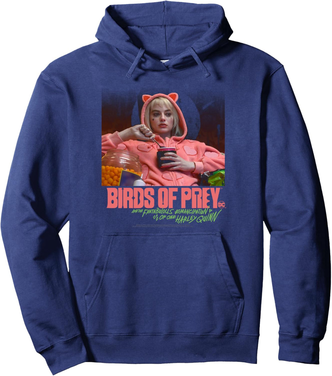 Birds of Prey Harley Quinn Love Stinks Pullover Hoodie