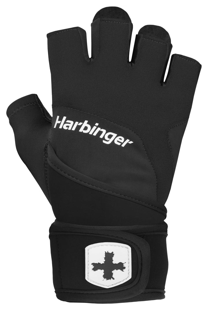 Harbinger Training Grip Wristwrap Gloves, Handschuhe zum Schwergewichtheben für besseren Handflächen