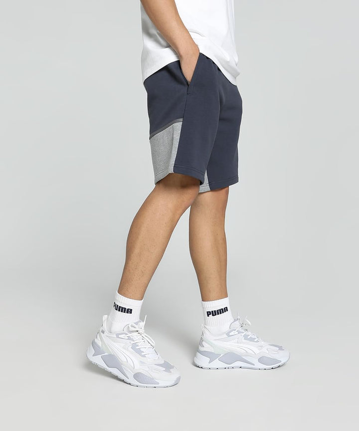 PUMA Herren Gestrickte Shorts Teamcup Casuals Shorts S Blau (Parisian Night), S Blau (Parisian Night