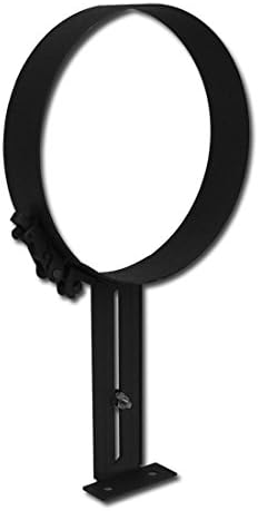Rohrhalter Halter Ofenrohr Rauchrohr 150 mm Schwarz Halterung