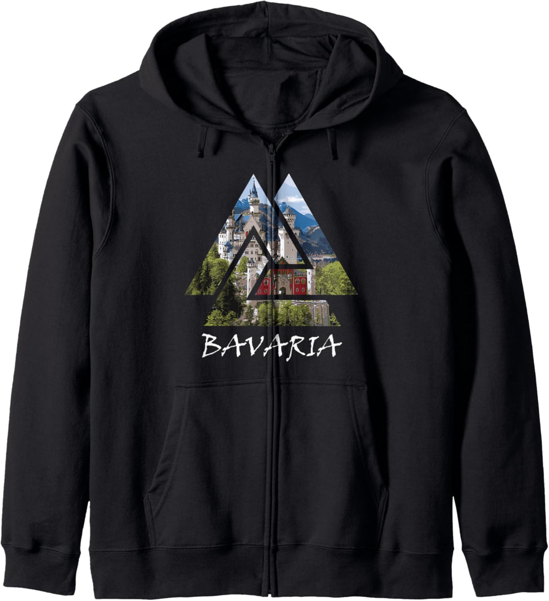 Bavaria Germany Neuschwanstein Castle Kapuzenjacke