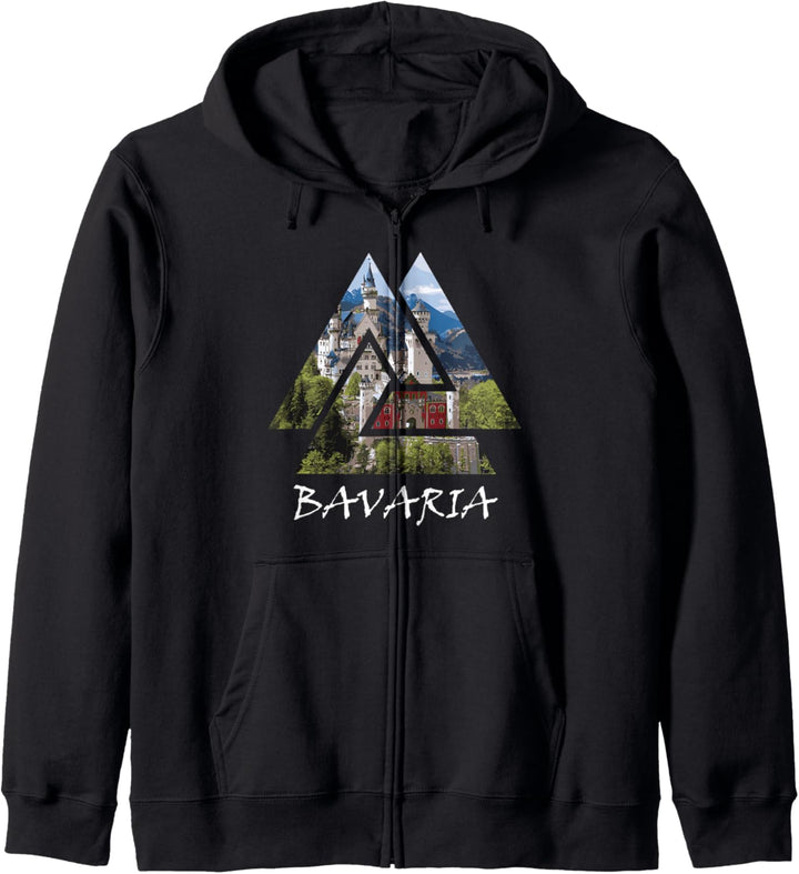 Bavaria Germany Neuschwanstein Castle Kapuzenjacke
