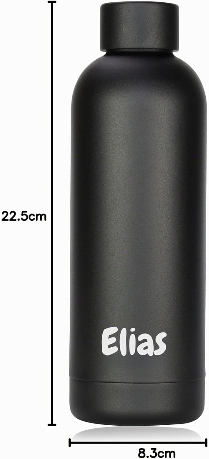 Milu Thermosflasche 500ml Isolierte Trinkflasche - Ostergeschenke für Frauen &amp; Männer I Geschenk Ide