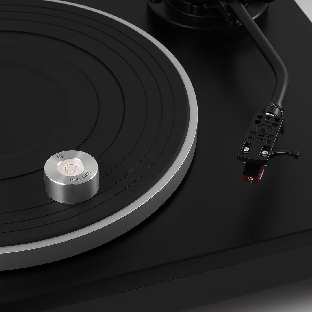 Audio-Technica AT615a Plattenspieler-Wasserwaage aluminiumfarben