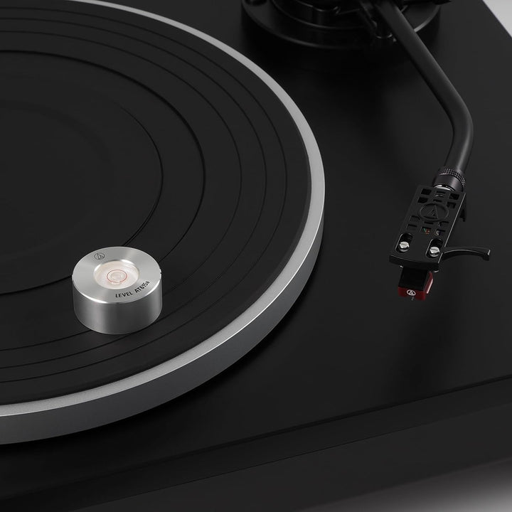 Audio-Technica AT615a Plattenspieler-Wasserwaage aluminiumfarben