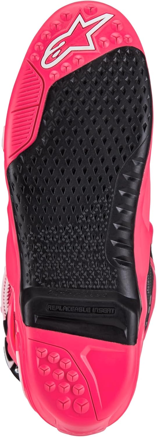 Alpinestars Motocross-Stiefel Tech 10 Pink Gr. 44.5 | Praktische Motorrad-Ausstattung Pink 44.5 EU,